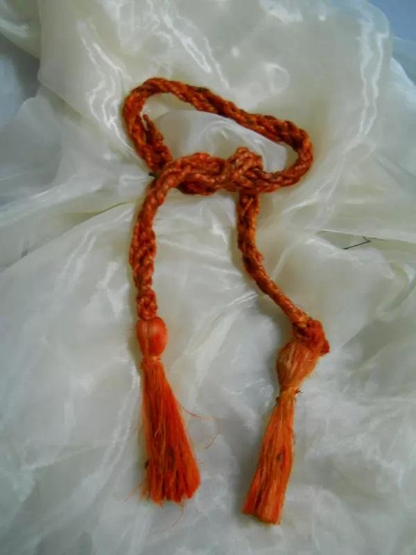 Embrasse naturale con fiocco - Sconti per Fioristi e Aziende - Lungo cm.12 H 6