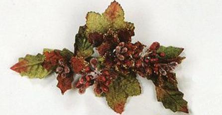 Tralcio Sorriso Poinsettia  - Sconti per Fioristi e Aziende - Cm. 14 o cm 23 animato