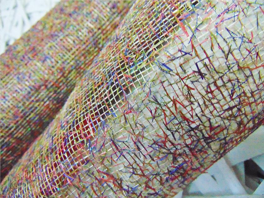 Abaca Multicolor Verde H 46 x 10 Yds - Sconti per Fioristi e Aziende