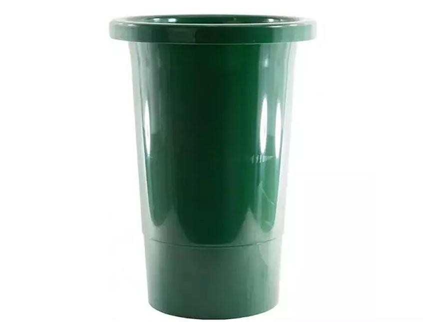 Mastello Portafiori H 36 dm. 36  bianco o verde Sconti per Fioristi e Aziende