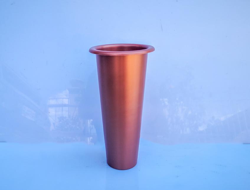 Portafiori Cimiteriali in plastica H 14/16/23/24 - Sconti per Fioristi e Aziende - Color Bronzo