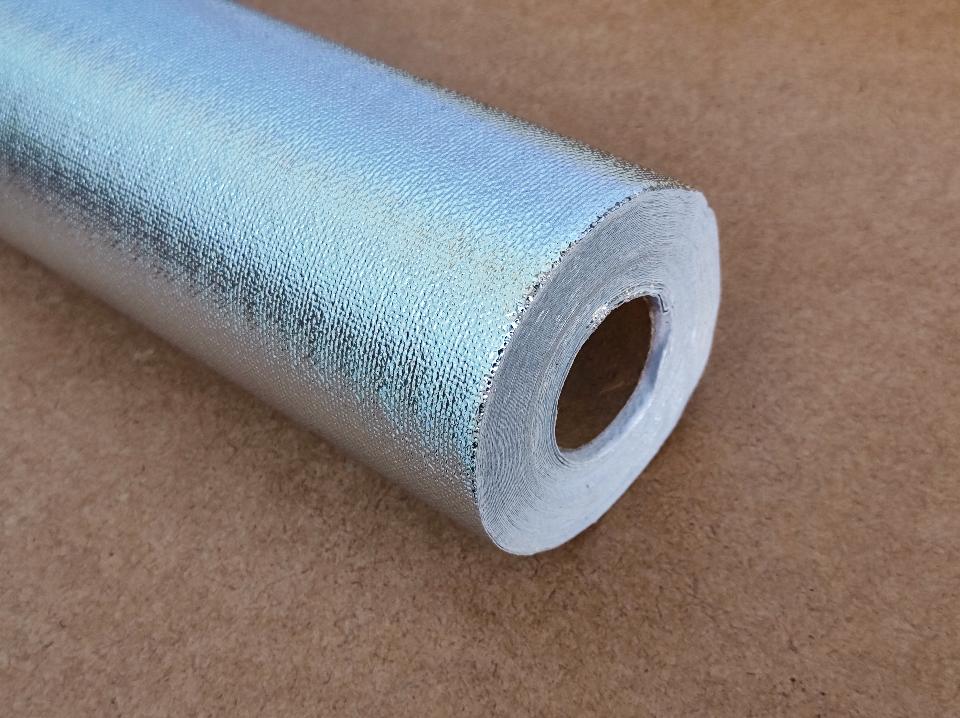 Bobina Lamina Metallizzata - Sconti per Fioristi e Aziende - H 50 x 10 Yds Walldrop Type