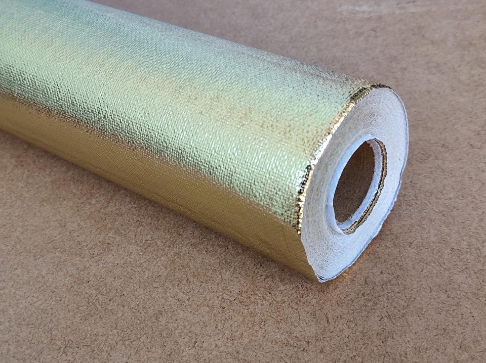 Bobina Lamina Metallizzata - Sconti per Fioristi e Aziende - H 50 x 10 Yds Walldrop Type