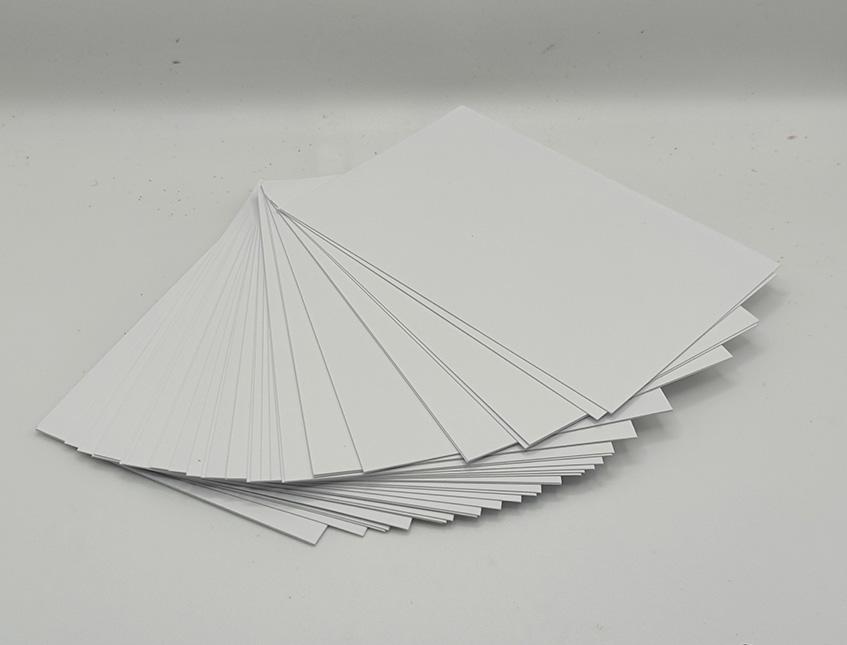 Box 100 Bigliettini Bianchi - Sconti per Fioristi e Aziende - Box solo bigliettini