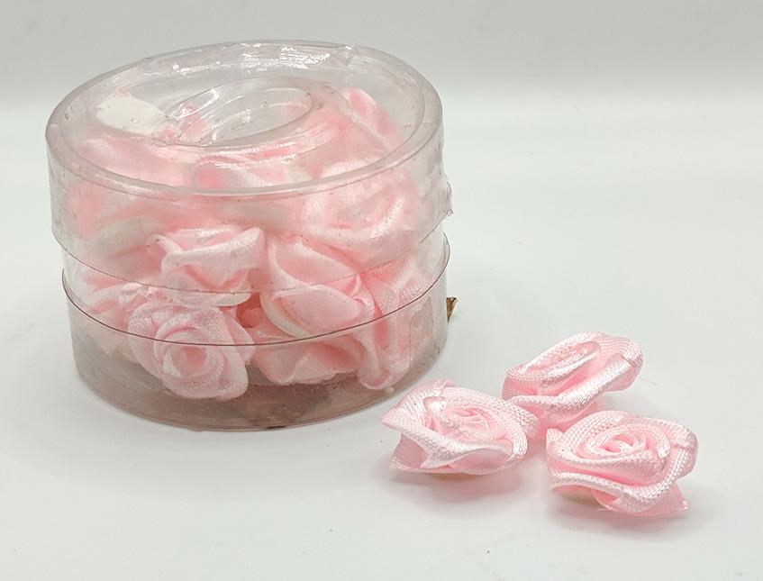 Roselline Raso con adesivo - Sconti per Fioristi e Aziende - Box x 30 Roselline