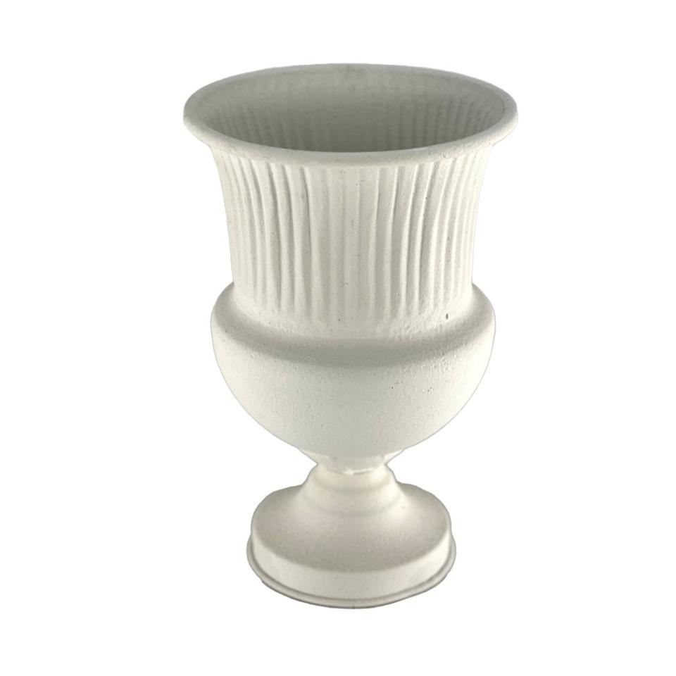 Coppa Elegante H 31 cm. - Sconti per Fioristi e Aziende . - Anticata in Oro o Bianco