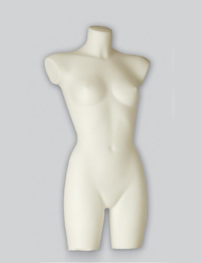 Manichino in Plastica H 90 Bianco - Sconti per Fioristi Wedding e Aziende - Uomo e Donna