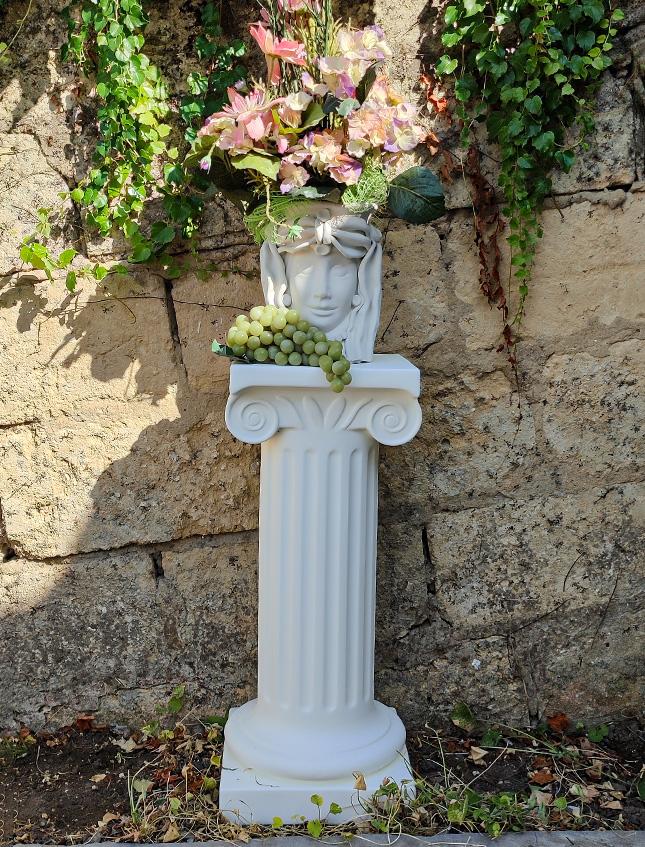 Colonna Romana in plastica - Sconti per Fioristi e Aziende . - H 50/70/100