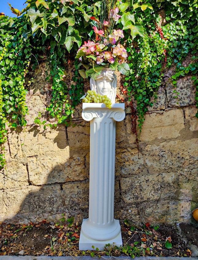 Colonna Romana in plastica - Sconti per Fioristi e Aziende . - H 50/70/100