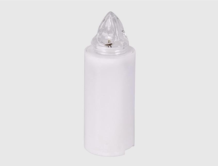 Candela elettronica stilo  H 9.5 Bianco/Rosso/Blu durata 365 giorni - Sconti per Fioristi e Aziende