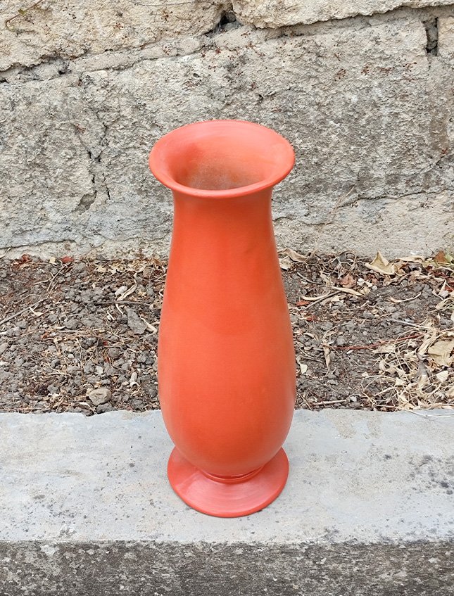 Vaso Kalim  H 40 dm. 11 -  Sconto per Fioristi e Aziende - in terracotta Colorata