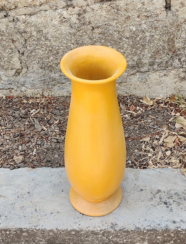 Vaso Kalim  H 40 dm. 11 -  Sconto per Fioristi e Aziende - in terracotta Colorata