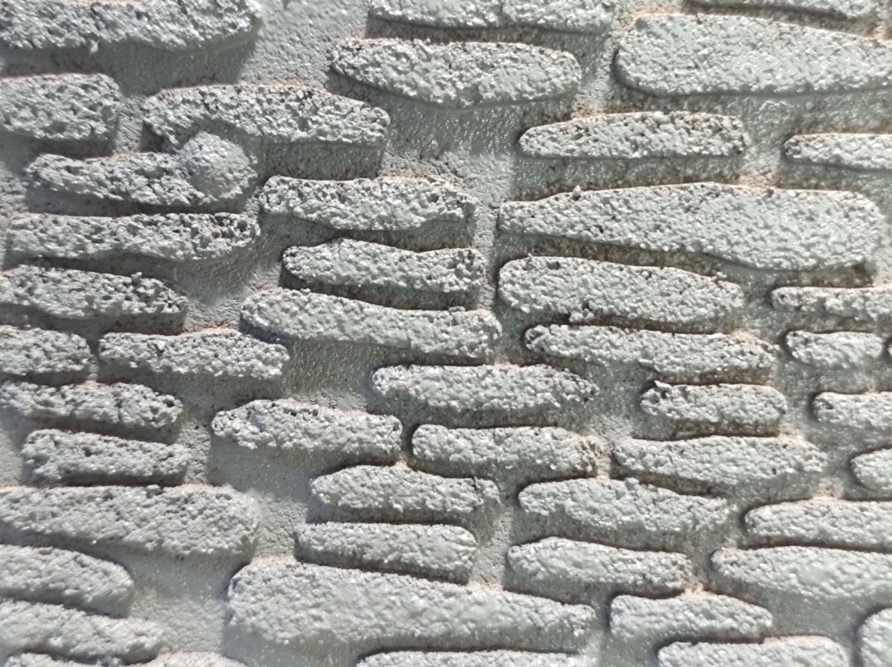 Pannello sughero Pietrisco - Sconto per Fioristi e Aziende . - 4 pezzi 10x25 Per Presepe