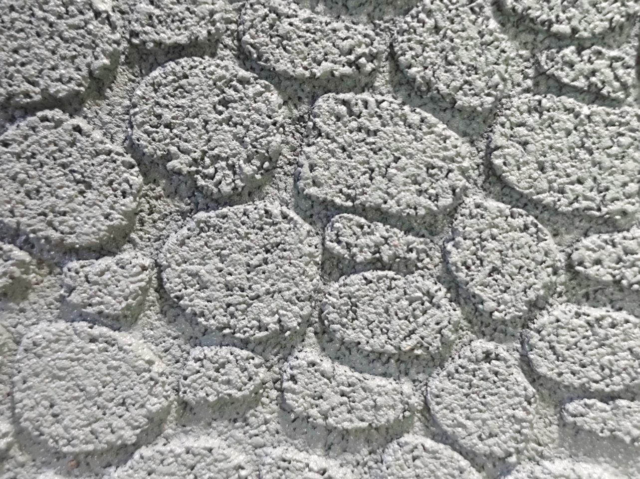 Pannello sughero pietra tonda - Sconto per Fioristi e Aziende . - 4 pezzi 10x25 Per Presepe