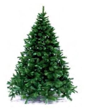 Albero di Natale Monterosa - Sconti per Fioristi e Aziende . - H 150-180 in Polistere