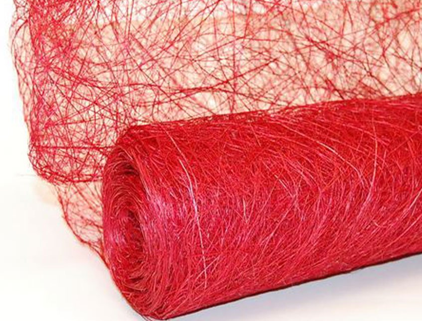 Abaca - Sisal Amidato H 60 - Sconti per Fioristi e Aziende - Rotolo da 5 Yds