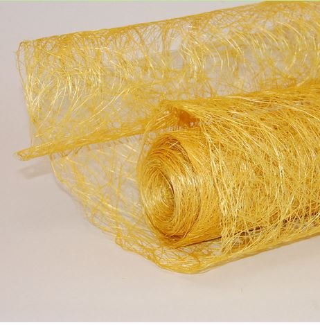 Abaca - Sisal Amidato H 60 - Sconti per Fioristi e Aziende - Rotolo da 5 Yds