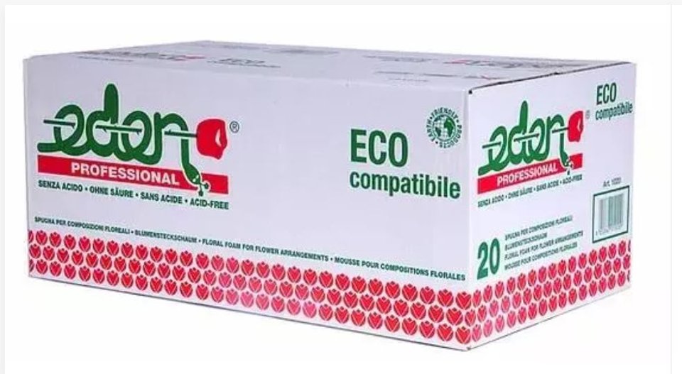 Spugna Eden Professional  - Sconti per Fioristi e Aziende - cartone x 35 o Pallet