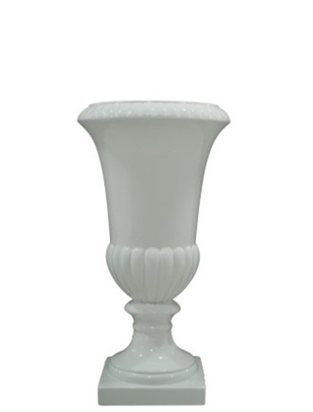Coppa Romana Bianca Liscia  - Sconti per Fioristi e Aziende . - Vetroresina H 62/92/122