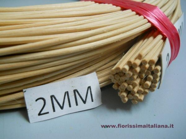 Midollino naturale a rotolo - Sconti per Fioristi e Aziende . - gr.200