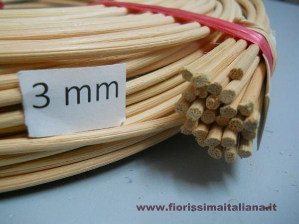 Midollino naturale a rotolo - Sconti per Fioristi e Aziende . - gr.200