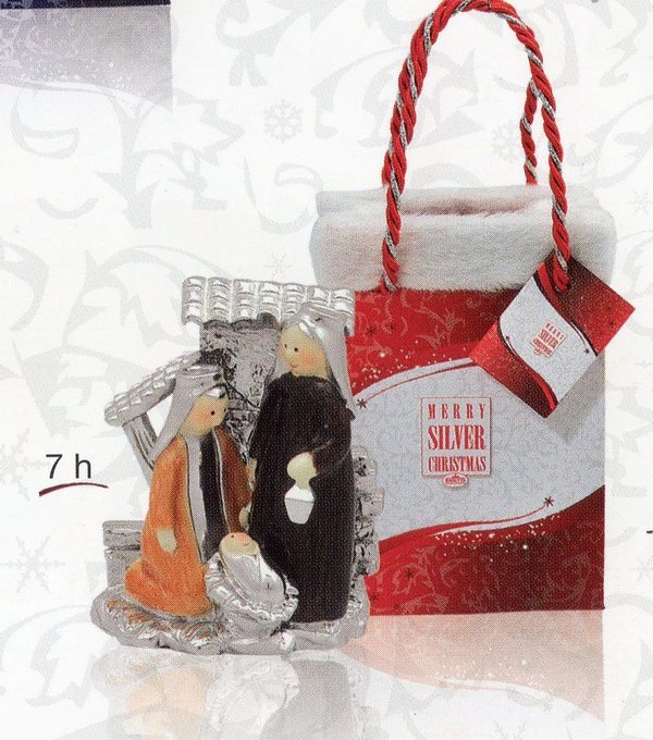 Natività a Bagno d'Argento in 6 modelli - Sconti per Fioristi e Aziende