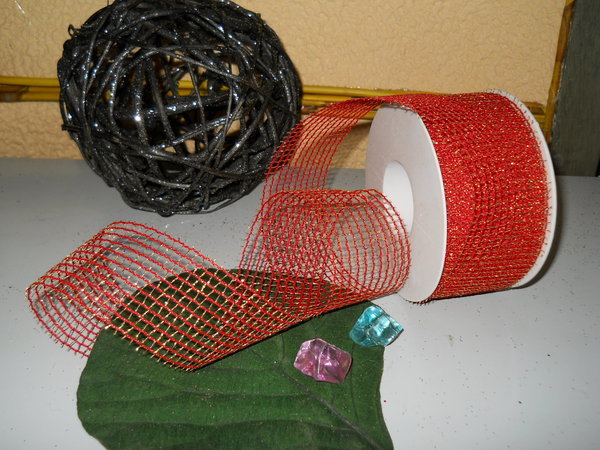 Nastro Rete Lamé Bicolor - Sconti per Fioristi e Aziende - mm. 50 x 50 mt.