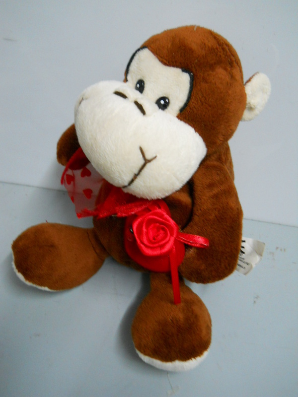 Peluches Savana con cuori Articolo per S. Valentino - Sconti per Fioristi e Aziende .