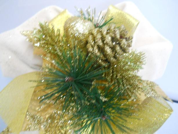 Porta Panettone in panno cm. 45 x 45 - Sconti per Fioristi e Aziende - con tirante e decoro