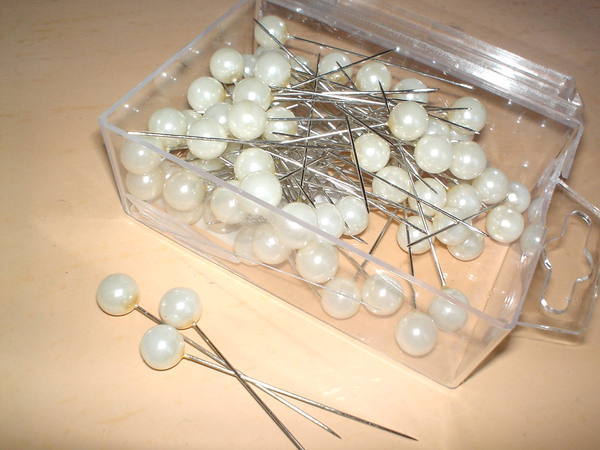 Spillone H 65 con perla  - Sconti per Fioristi e Aziende - conf. da 72