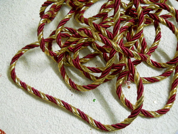 Cordone Bicolore da 10 mt. - Sconti per Fioristi e Aziende - in cotone bicolore