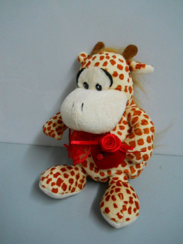 Peluches Savana con cuore Articolo per San Valentino - Sconti per Fioristi e Aziende .