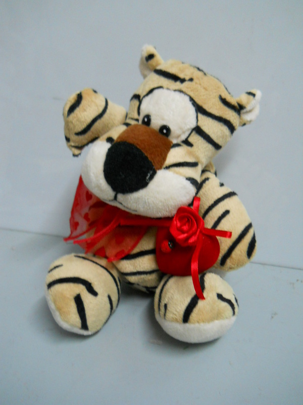 Peluches Savana con cuore Articolo per San Valentino - Sconti per Fioristi e Aziende .