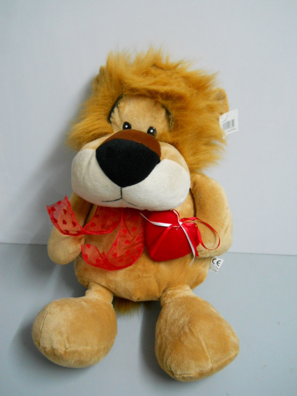 Peluches Savana con cuore Articolo per San Valentino - Sconti per Fioristi e Aziende .