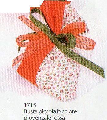 Sacchetti Bicolore Provenzale rosso