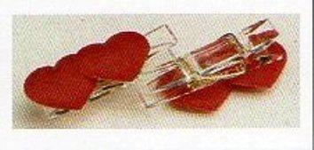 Mollettina con 2 Cuori raso in 2 misure Articolo per S. Valentino - Sconti per Fioristi e Aziende