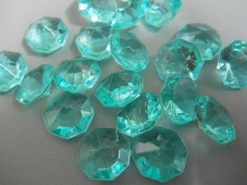 Diamanti forma ottagonali  - Sconto per Fioristi e Aziende - mm. 18 busta 40 pezzi