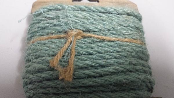 Cordone juta intreccio - Ultimo stock x 5 disponibile - rotolo H 15 mm x 10 Yds