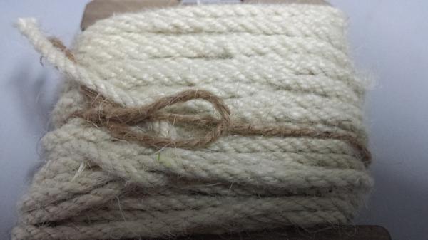 Cordone juta intreccio - Ultimo stock x 5 disponibile - rotolo H 15 mm x 10 Yds