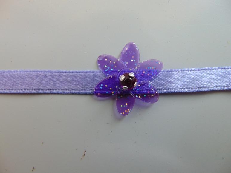 Passamaneria in raso con fiori PVC e strass - Sconto per Fioristi e Aziende