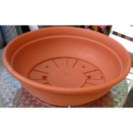 Ciotola campana in plastica color terracotta - Sconti per Fioristi e Aziende