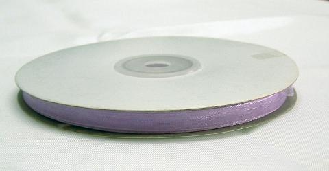 Nastro Organza H 6 mm.  - Sconti per Fioristi e Aziende  - Rotolo mt. 50 tinta unita