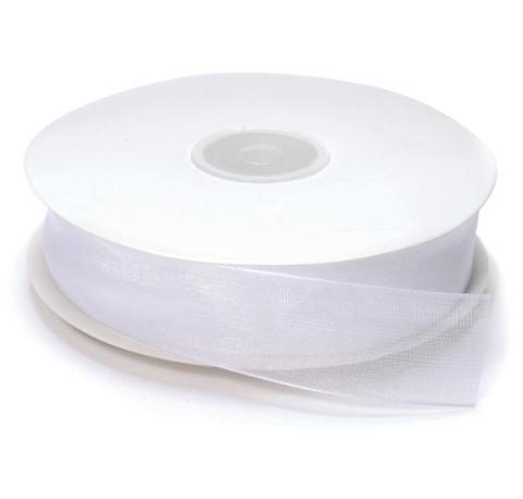 Nastro Organza H 10 mm. - Sconti per Fioristi e Aziende - Rotolo mt. 50 tinta unita