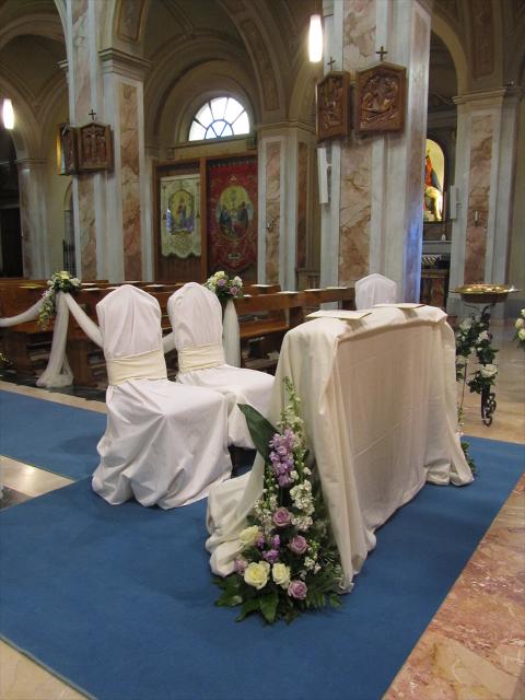 Complementi per Copri Inginocchiatoio  - in Ottomano Millerighe . - Sconti per Fioristi e Wedding