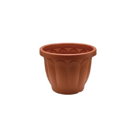Vaso Dorico in plastica color terracotta - Sconti per Fioristi e Aziende
