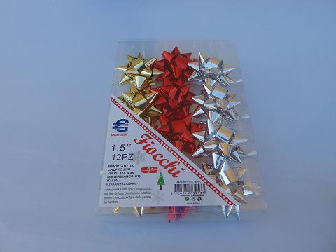Stelline pacco Mix Metal  - Sconti per Fioristi e Aziende - Colori diversi
