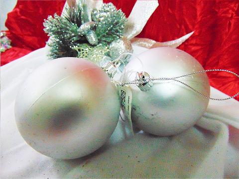 Palline di Natale Lucide-Matt  - Sconti per Fioristi e Aziende - cm. 6  Conf. 3 palline