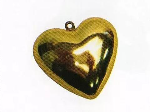 Cuore portaconfetti in PVC Oro- Argento - Traparete Articolo per S. Valentino - Sconti per Fioristi e Aziende