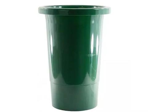 Mastello Portafiori H 36 dm. 36  bianco o verde Sconti per Fioristi e Aziende