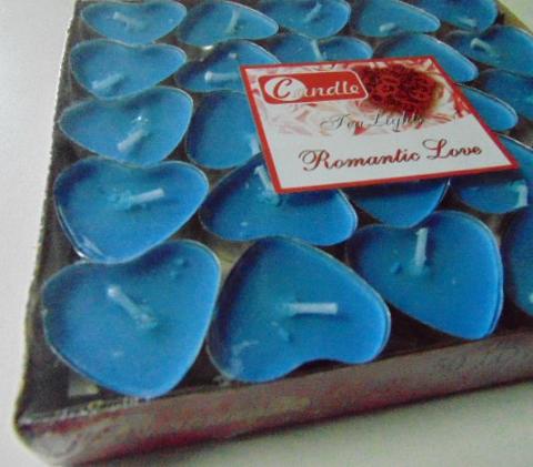 Cuoricino tea Light dm. 4,5 conf. 25 tea lights - Sconti per Fioristi e Aziende